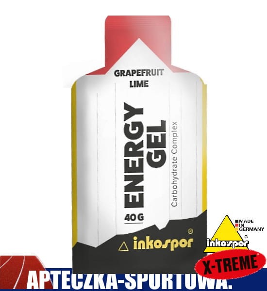 żel energetyczny dla sportowców w saszetce 40 g GREJPFRUT z LIMONKĄ