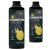 Zdjęcie przedstawia dwie butelki L‑Carnitine Concentrate 1000 ml marki INKOSPOR, suplementu z płynną l‑karnityną Carnipure™. Opakowania są w kolorach czarnym i żółtym, podkreślający przeznaczenie do spalania tłuszczu i wsparcia energii przed treningiem.