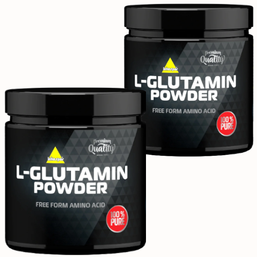 Dwa opakowania oryginalnego, niemieckiego produktu - L-Glutamine Powder