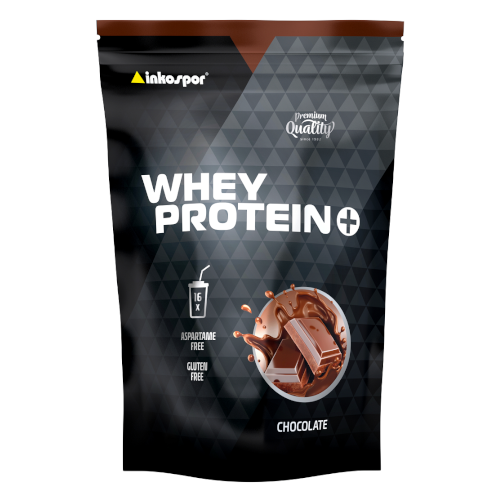 Inkospor whey protein PLUS 500 g opakowanie. Smak czekoladowy
