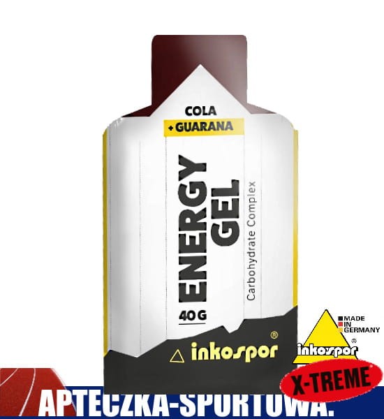 żel energetyczny dla sportowców w saszetce 40 g COLA z  GUARANĄ