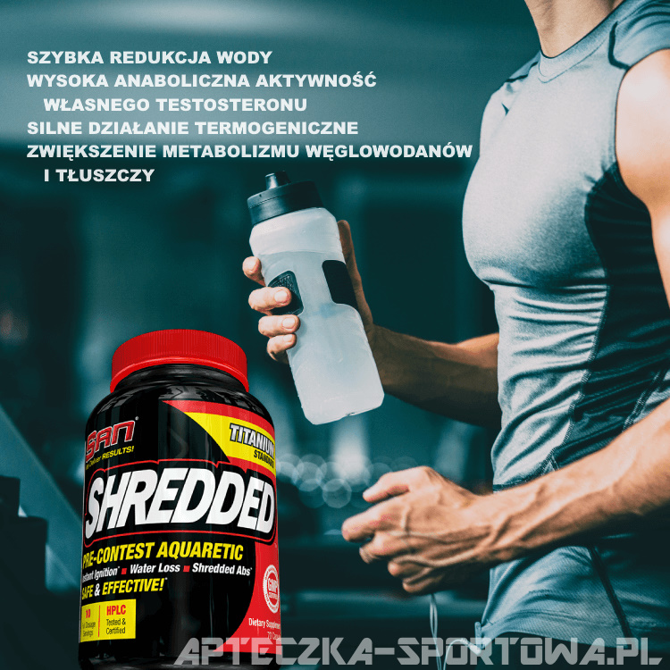 shredded termogenik diuretyk odchudzanie